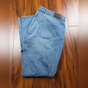 Peter Millar Crown Crafted Jeans Mens 40x34Blue Stretch Denim 5-Pocket